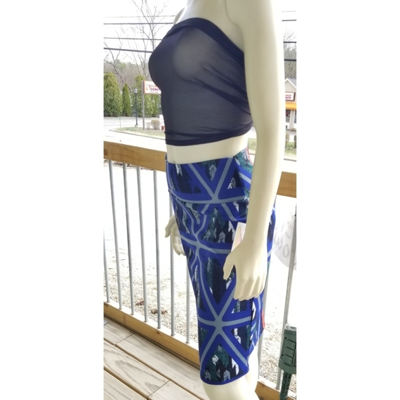 Lularoe Cassie Pencil Skirt, S NWT - Picture 4 of 12